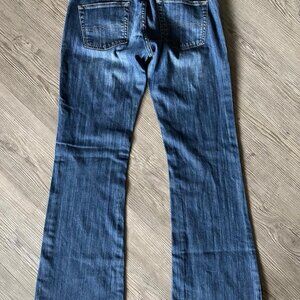 Vintage Lucky Brand blue bootcut jeans.